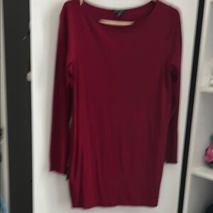 Eileen Fisher: Elegant Red Women's Top